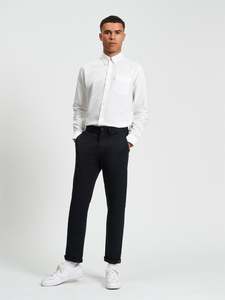Signature Slim Stretch Chino - Black