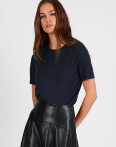 Storm: Merino Classic Tee - Ink