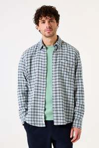 LS Shirt - Off White Check