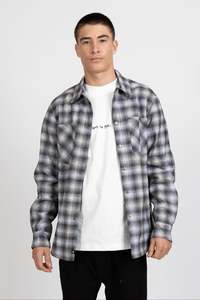 License Shirt - Black Plaid