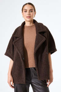Garcia: Teddy Jacket - Night Brown