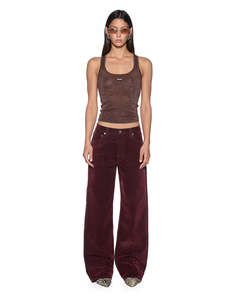 Pants 1: Low Rider Jean - Merlot