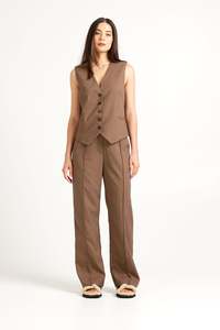 Pants 1: Wood Pants - Mini Houndstooth