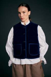 Ashford  Vest - Navy
