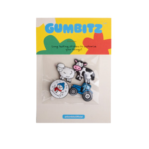 Gumbitz Sticker Mixed Pack | Winter on the Farm
