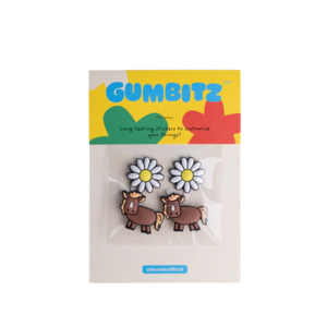 Pink Pack: Gumbitz Sticker Set | Horses & Daisies