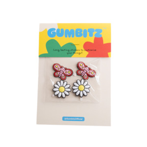 Pink Pack: Gumbitz Sticker Set | Daisies & Butterflies