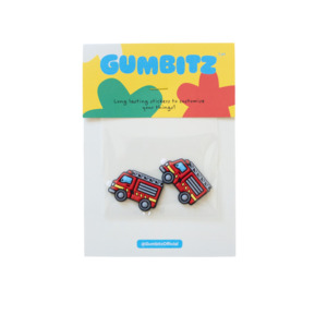 Gumbitz Sticker Set | Fire Trucks | Two Pack
