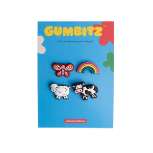 Gumbitz Bag Pins | Happy Farm