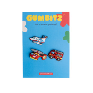 All: Gumbitz Bag Pins | Emergency Vehicles