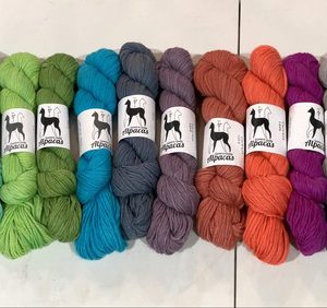100% Baby Alpaca 8ply