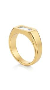 Frontpage: Rectangle Baguette Cut Signet