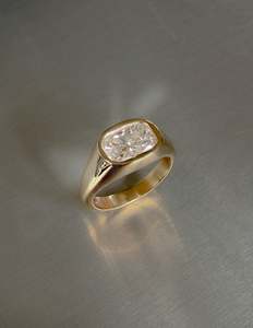 All Rings: Cushion Cut Diamond Ring