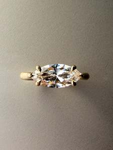 1.5ct Marquise Diamond Ring