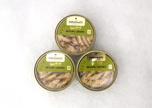 Products: Brisling Sardines in Olive Oil 160g - Guytons