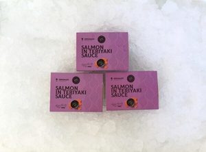 Salmon Fillets in Teriyaki Sauce 140g - Guytons