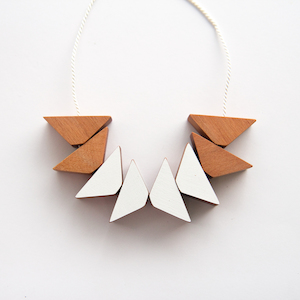 Triangles Necklace x8 Gwyneth Hulse Design