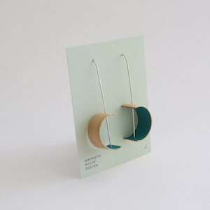 Crescent Earrings Gwyneth Hulse Design
