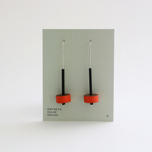 Products: Mondrian Bead Earrings Gwyneth Hulse Design