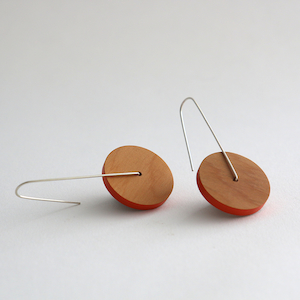 Products: Disk Earrings Gwyneth Hulse Design