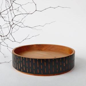 Products: Totara Dish — dark blue Gwyneth Hulse Design