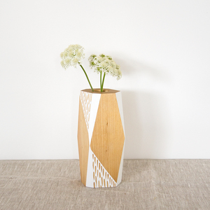 Products: Kauri Faceted Vase — Small Gwyneth Hulse Design
