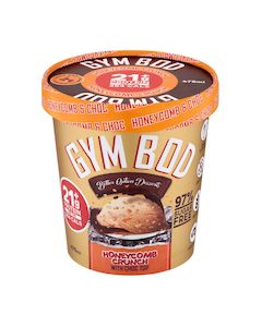 GYM BOD Honeycomb Crunch Ice Cre*m 475ml