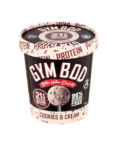 In: GYM BOD Cookies & Cream Ice Cre*m 475ml