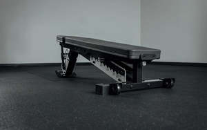 Benches: Rep Fitness - AB5200 - Metallic Black - Fixed Post