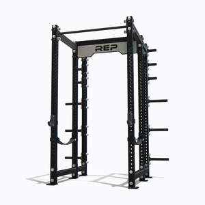 Racks: Rep Fitness - PR5000 - 6 Post - Metallic Black