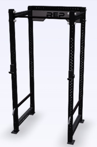 Racks: Rep Fitness - PR5000 - 4 Post Rack - Metallic Black