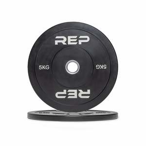 Rep Fitness - Black Bumper Plates