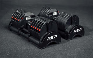 Weights And Bars: Rep Fitness - QuickDraw™  Adjustable Dumbbell