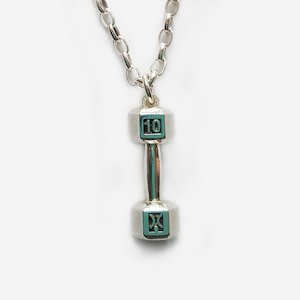 10kg Dumbbell Pendant with Chain