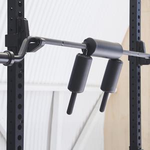 Barbell: Prodigy Safety Squat Bar – Olympic 50mm | Padded Cambered Barbell