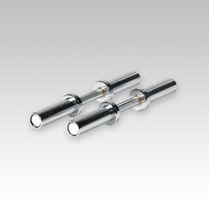 Dumbbells: 20" Olympic Dumbbell Handle Pair