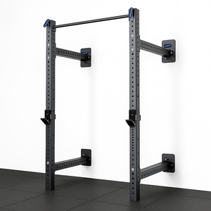 Foldable Wall-Mounted Squat Rack