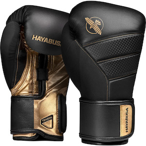 Hayabusa Boxing: Hayabusa T3 Boxing Gloves | Black/Gold