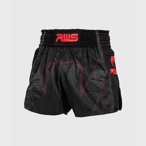 Shorts: RWS x Venum Muay Thai Short | Black