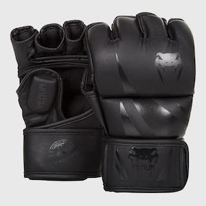 Pro Fighting: Venum Challenger MMA Gloves | Matte/Black | 4oz