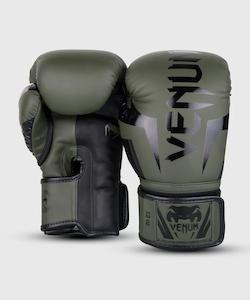 Boxing: Venum Elite Boxing Gloves 2.0 - Khaki/Black