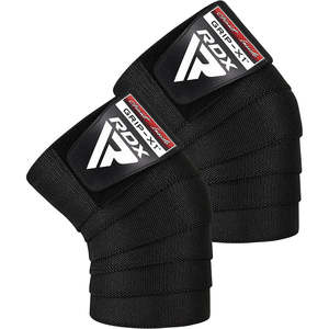 Rdx: RDX K1 IPL & USPA Approved Knee Wraps For Power & Weight Lifting Gym Workouts Oeko-Tex Standard 100 Certified