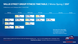 Products: CityFitness Willis Street