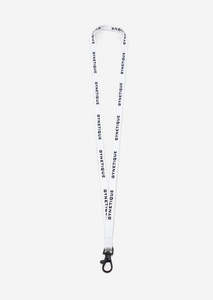 Accessories: Lanyard - White
