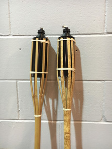 Bamboo Fire Torches Gypsy & Co. EVENTS