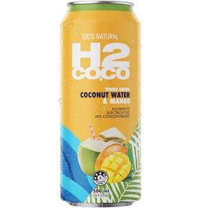 H2coco: H2coco Coconut Water with Mango 500mL x12 can