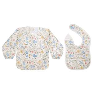 2024 Black Friday Sale: haakaa Mess-free Smock & Bib Set
