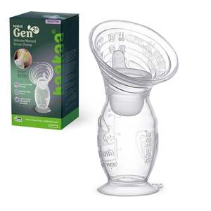 Generation2: Gen. 2 Plus Silicone Manual Breast Pump + SpillGUARD Insert