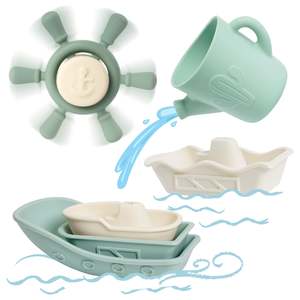 2024 Black Friday Sale: Nautical Silicone Bath Toy Set
