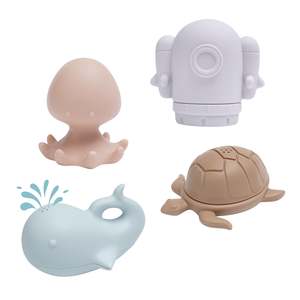 2024 Black Friday Sale: Ocean Explorer Silicone Bath Toy Set